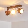 Butikon Ceiling Light rust-coloured, 3-light sources
