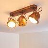 Butikon Ceiling Light rust-coloured, 3-light sources