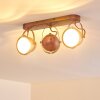 Butikon Ceiling Light rust-coloured, 3-light sources