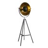 Globo XIRENA floor lamp black, 1-light source