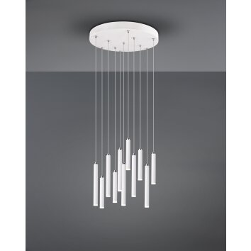 Trio TUBULAR Pendant Light LED white, 11-light sources