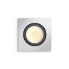 Philips HUE AMBIANCE WHITE & COLOR CENTURA Recessed spotlight, extension silver, 1-light source, Colour changer