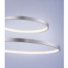 Leuchten Direkt LS-CIRCLE Pendant Light LED stainless steel, 1-light source, Remote control, Colour changer