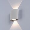Paul Neuhaus CARLO Wall Light LED silver, 2-light sources
