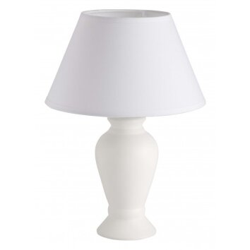 Brilliant DONNA Table Lamp white, 1-light source