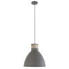 Steinhauer Vivette Pendant Light grey, Light wood, 1-light source
