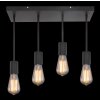 Globo DORBA Ceiling Light black, 4-light sources