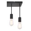 Globo DORBA Ceiling Light black, 4-light sources