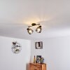 RIETI Ceiling Light black, 2-light sources