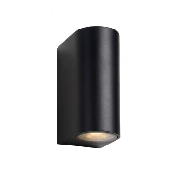 Lucide ZORA wall light LED black, 2-light sources