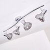 ESBERG Ceiling light chrome, 4-light sources