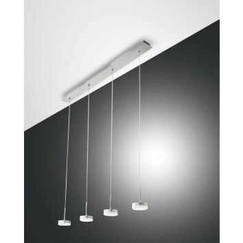 Fabas Luce DUNK Pendant Light LED aluminium, 4-light sources