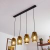 VENTIMIGLIA Pendant Light black-gold, 4-light sources
