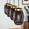 VENTIMIGLIA Pendant Light black-gold, 4-light sources
