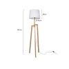 Steinhauer MEXLITE Floor Lamp white, 1-light source