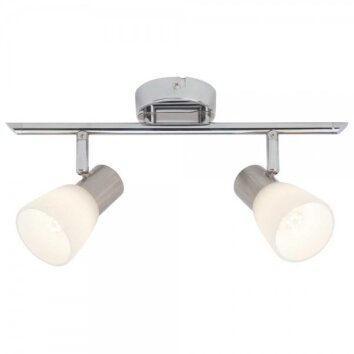 Brilliant Janna spotlight tube chrome, white, 2-light sources