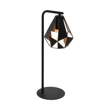 EGLO CARLTON Table Lamp copper, black, 1-light source