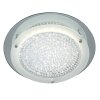 Mantra CRYSTAL MIRROR Ceiling Light LED chrome, 1-light source