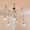 Imini Pendant Light black, 5-light sources