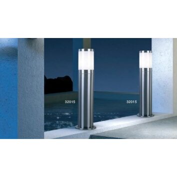 Globo XELOO outdoor light stainless steel, 1-light source