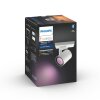 Philips HUE AMBIANCE WHITE & COLOR ARGENTA Wall/ceiling extension white, 1-light source, Colour changer