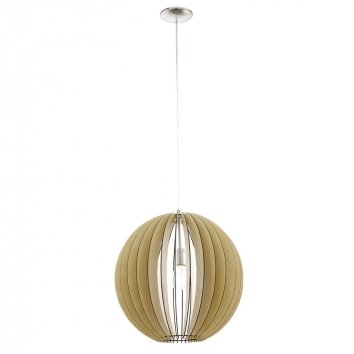 Eglo COSSANO pendant light matt nickel, 1-light source