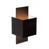 Lucide Cubo wall light black, 1-light source
