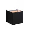 Lucide Cubo wall light black, 1-light source