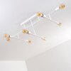 Cahaba Ceiling Light white, 8-light sources
