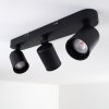 Kullaberg Ceiling Light black, 3-light sources