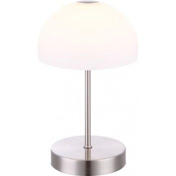 Globo table lamp LED matt nickel, 1-light source