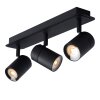 Ceiling Spotlight Lucide LENNERT LED black, 3-light sources