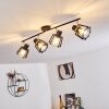 RIETI Ceiling Light black, 4-light sources