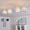 LIMASSOL Ceiling Light chrome, white, 4-light sources