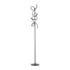 Leuchten-Direkt CURLS Floor Lamp LED black, 2-light sources