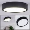 KRAGOS Ceiling Light LED black, 1-light source