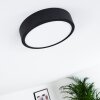 KRAGOS Ceiling Light LED black, 1-light source