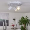 Chennai Ceiling Light LED chrome, white, 3-light sources