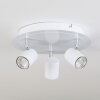 Chennai Ceiling Light LED chrome, white, 3-light sources