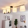 CAYUTA Ceiling Light black, 4-light sources