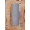 Konstsmide MODENA wall light grey, 2-light sources