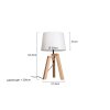 Steinhauer MEXLITE Table Lamp white, 1-light source