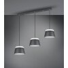 Pendant Light Trio Leuchten BARONESS anthracite, 6-light sources