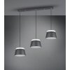 Pendant Light Trio Leuchten BARONESS anthracite, 6-light sources