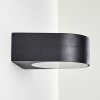 HADERSLEV Outdoor Wall Light black, 1-light source