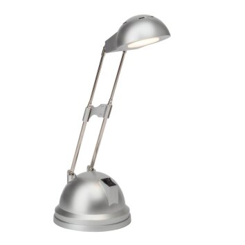 Brilliant Katrina table lamp LED titanium, 1-light source