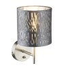 Globo TAROK Wall Light matt nickel, 1-light source