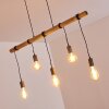 GALENA Pendant Light brown, grey, 5-light sources