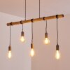 GALENA Pendant Light brown, grey, 5-light sources