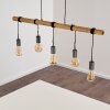 GALENA Pendant Light brown, grey, 5-light sources